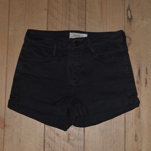 Black Super Stretch Shorts From Pacsun